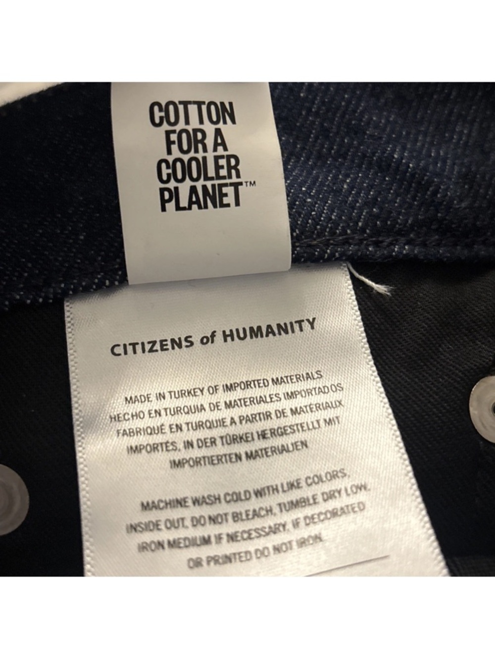 anthropologie Citizens of Humanity Women’s Mid Rise Dark Wash Denim Jeans Sz 28 - Picture 9 of 13